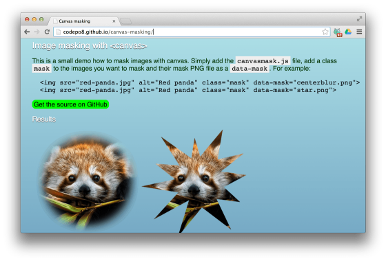 Image Mask Website Example Image masking using canvas – Bram.us