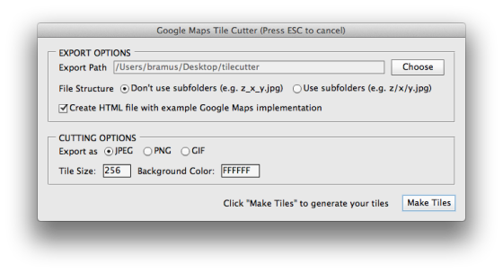 Cutter Script Photoshop Google Maps Tile Cutter Script Update (Again) – Bram.us