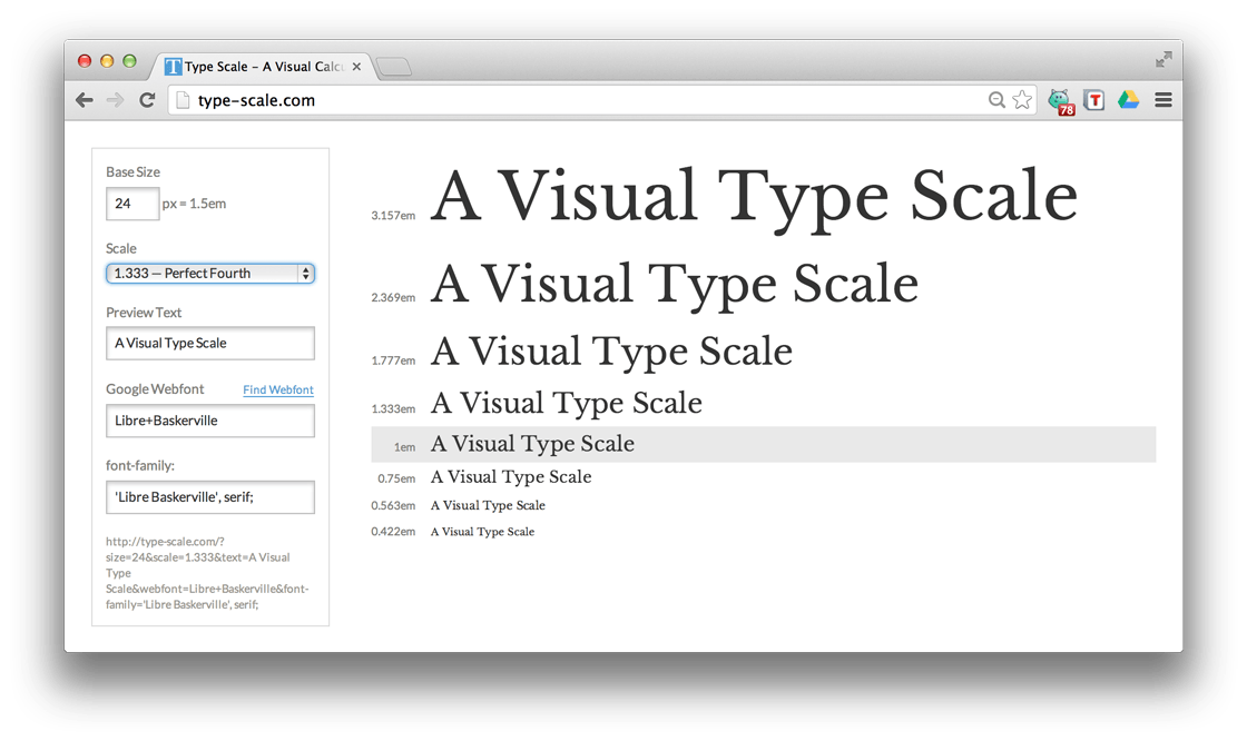 type-scale