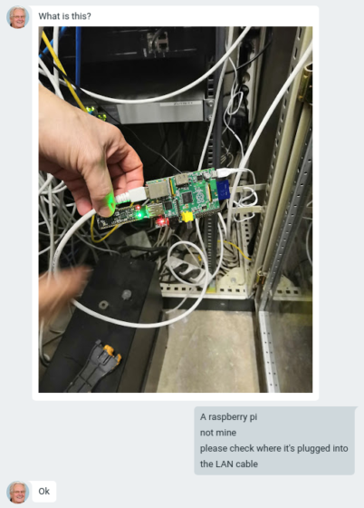 The curious case of the Raspberry Pi in the network closet – Bram.us