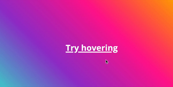 Animating Text Underlines – 